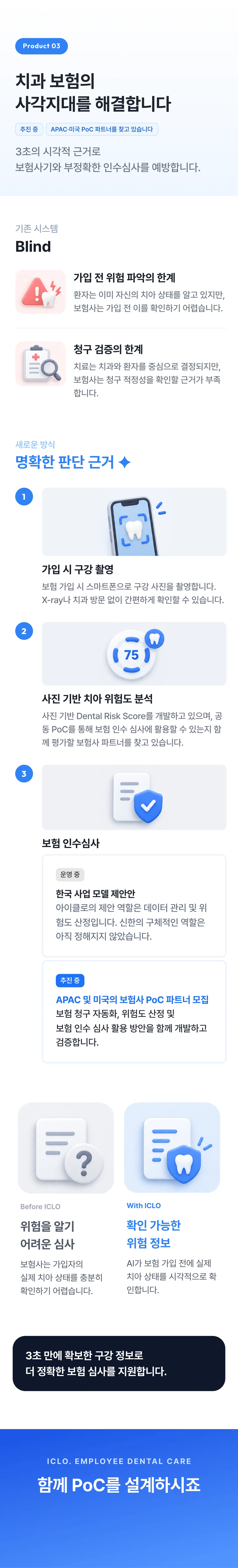 치과 보험: 사진 기반 구강 리스크 스코어로 사각지대 해소